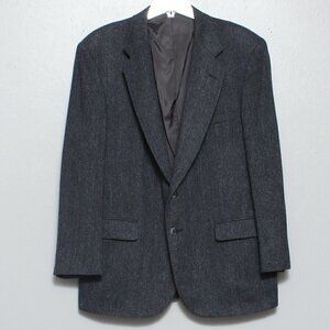 Towncraft navy wool blend suit jacket